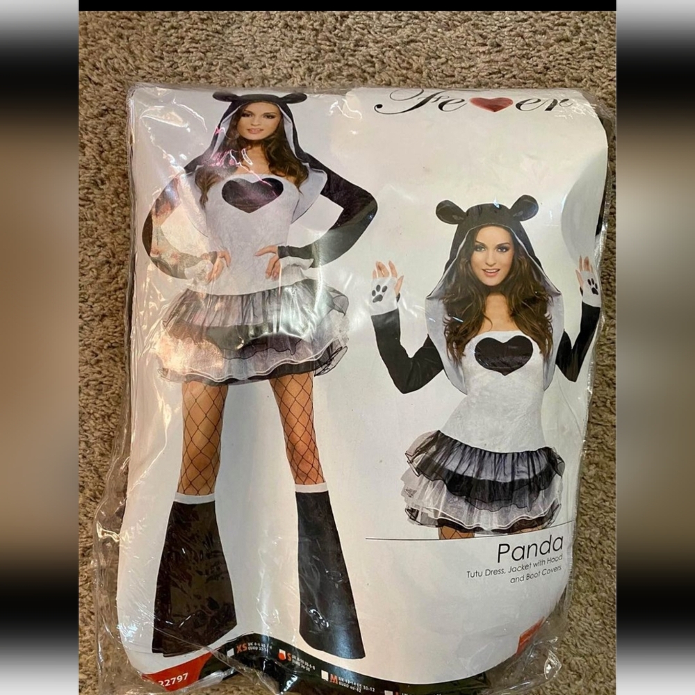 Women's Panda Costume Small (6-8)